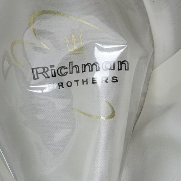 Vintage Richman Bros Fedora Trilby Hat Mens 7-7 1/8 Green Plaid Feathers Box - Picture 11 of 16